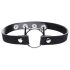 Master Series Kinky Kitty - Halsband med kattörhänge (svart)