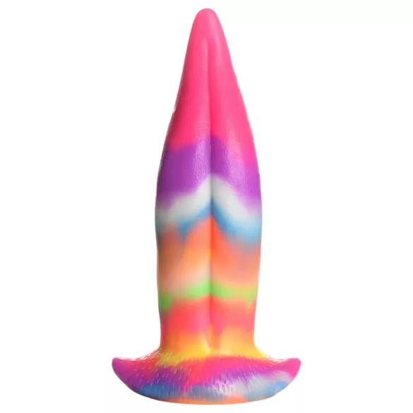 Creature Cocks - dildo med tunga - lysande silikon - 21 cm