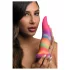 Creature Cocks - dildo med tunga - lysande silikon - 21 cm