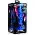 Creature Cocks Kraken - spiral dildo - bläckfiskarm - 21cm guldblå
