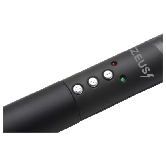 Zeus - elektrosexstav med batteri - svart