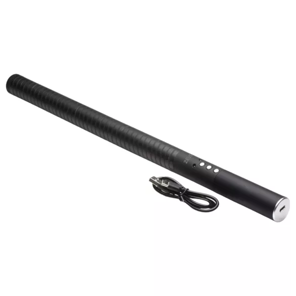 Zeus - elektrosexstav med batteri - svart