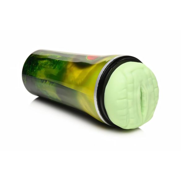 Creature Cocks Raptor - Reptil-fantasi i svart-grön design