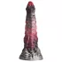 Creature Cocks Hades - dildo i silikon - medium - flerfärgad