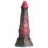 Creature Cocks Hades - dildo i silikon - medium - flerfärgad