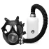 XR Brands - 2i1 sugmask och aromainhalator - svart