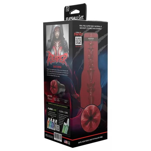 Fleshlight Fantasy Reaper - fantasifitta masturbator (röd)