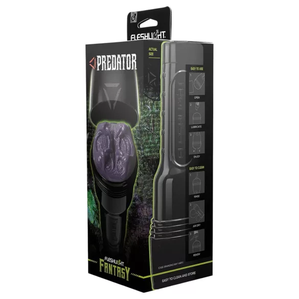 Fleshlight Fantasy Predator - fantasimasturbator med konstgjord vagina (lila)