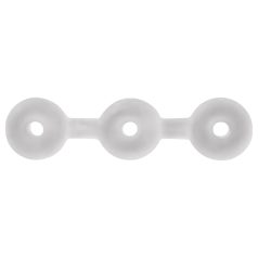 Perfect Fit Triple - penisring set - 3-pack - vit