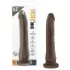 Dr. Skin 8,5 - realistisk dildo med sugkopp (brun, 20,5 cm)