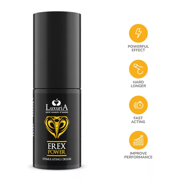 Intimateline Luxuria Erex Power - stimulerande intimkräm (30 ml)
