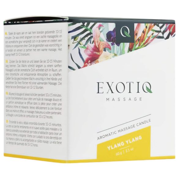 Exotiq - massage ljus - ylang ylang doft - 60g