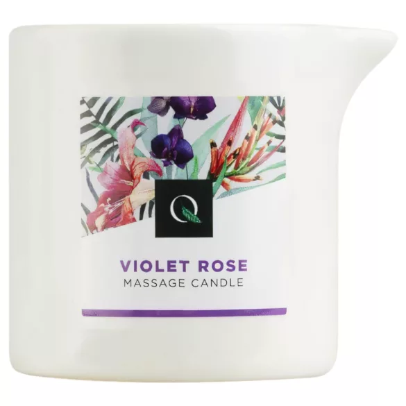 Exotiq Violet Rose - massage­ljus (60 g)