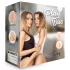 S-Line Twins - realistiska konstgjorda vaginor (hudfärgade) - 2 st
