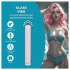 Loveline - rak glasdildo (rosa)