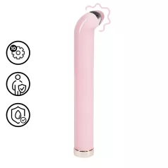 Loveline - G-punkts glasvibrator (rosa)