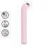 Loveline - G-punkts glasvibrator (rosa)