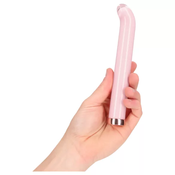 Loveline - G-punkts glasvibrator (rosa)