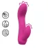 Loveline - böjd kaninformad minivibrator (rosa)