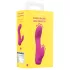 Loveline - böjd kaninformad minivibrator (rosa)