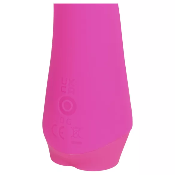 Loveline - böjd kaninformad minivibrator (rosa)