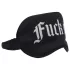 Ouch! - Satängögonmask med texten ”Fuck Off” (svart)