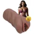 XKIN Next Door Amani - realistisk onanidocka vagina (mörk natur)
