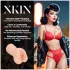 XKIN Greaser Girl Misty - realistisk lösvagina masturbator (naturfärg)