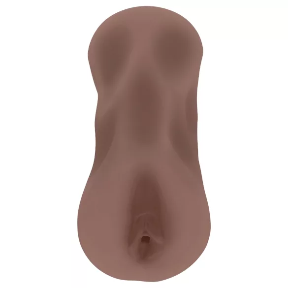 XKIN Cheerleader Cherry - realistisk onanihjälpmedel i form av en vagina (mörk naturfärg)