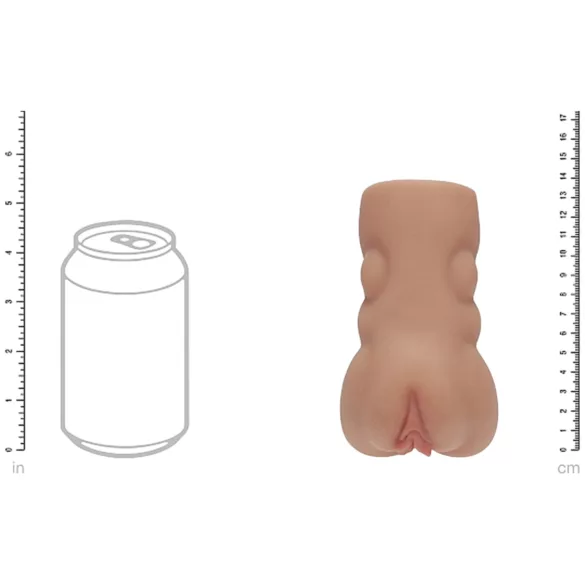 XKIN Bonnie Bombshell - realistisk konstgjord vagina‑masturbator (naturell)