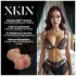XKIN Enchantress Amara - realistisk konstgjord vagina-masturbator (naturell)