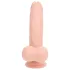 RealRock - realistisk vibrator med dubbel densitet (hudfärgad) - 15 cm