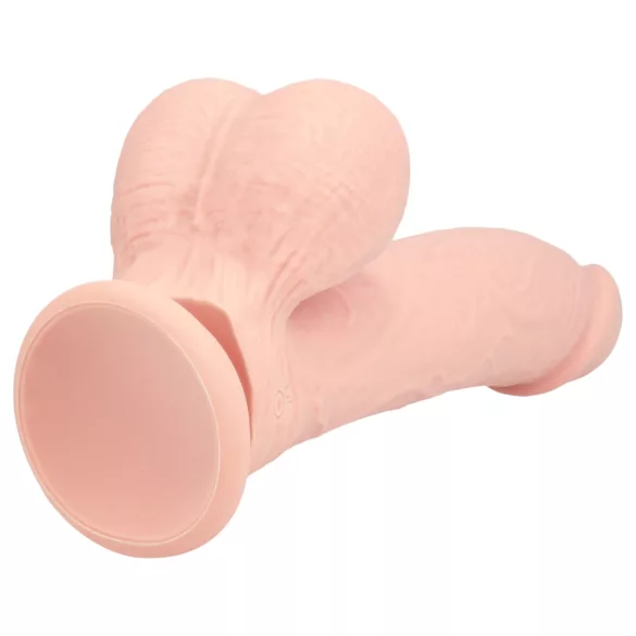RealRock - realistisk vibrator med dubbel densitet (hudfärgad) - 15 cm