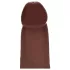RealRock - dubbeldensitets realistisk dildo (brun) - 15,5 cm