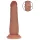RealRock - realistisk dildo med dubbel densitet (solbränd) - 15,5 cm