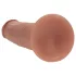 RealRock - realistisk dildo med dubbel densitet (solbränd) - 15,5 cm