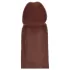 RealRock - realistisk dildo med dubbel densitet (brun) - 18,5 cm