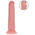 RealRock - realistisk dildo med dubbel densitet (hudfärgad) - 18,5 cm