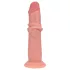 RealRock - realistisk dildo med dubbel densitet (hudfärgad) - 18,5 cm