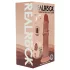 RealRock - verklighetstroget dildo med dubbel densitet (solbränd) - 18,5 cm