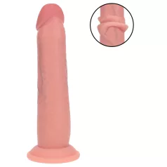   RealRock - realistisk dildo med dubbel densitet (hudfärgad) - 20,5 cm