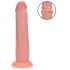 RealRock - realistisk dildo med dubbel densitet (hudfärgad) - 20,5 cm