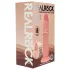 RealRock - realistisk dildo med dubbel densitet (hudfärgad) - 20,5 cm