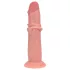 RealRock - realistisk dildo med dubbel densitet (hudfärgad) - 20,5 cm