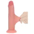 RealRock - realistisk dildo med dubbel densitet (hudfärgad) - 20,5 cm