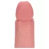 RealRock - realistisk dildo med dubbel densitet (hudfärgad) - 20,5 cm