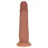 RealRock - realistisk dildo med dubbel densitet (solbrun) - 20,5 cm
