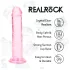 RealRock - verklighetstrogen dildo med sugkopp (rosa) - 12,7 cm