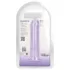 RealRock - naturtrogen dildo med sugkopp (lila) - 12,7 cm