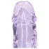 RealRock - naturtrogen dildo med sugkopp (lila) - 12,7 cm